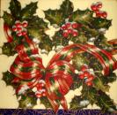 029 Weihnachten Blumen (creme) - Ambiente